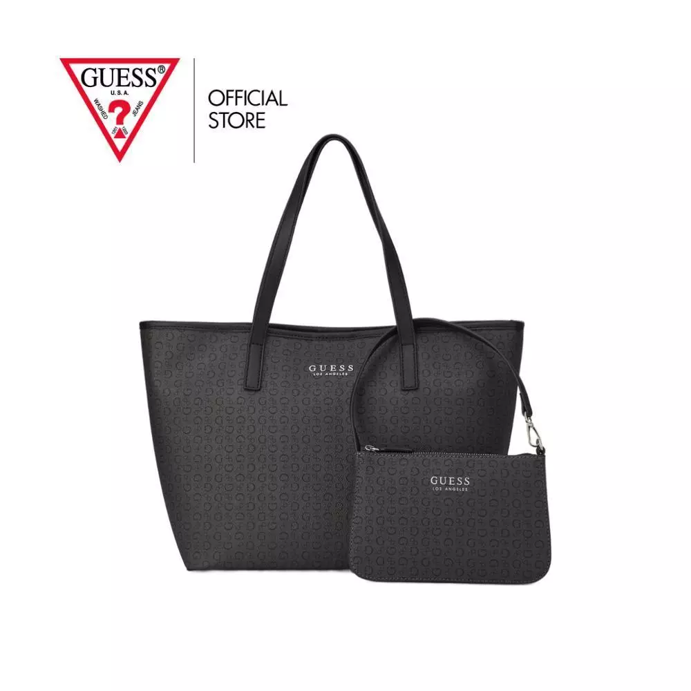 GUESS กระเป๋า รุ่น SV178325 KEIRA TOTE สีดำ