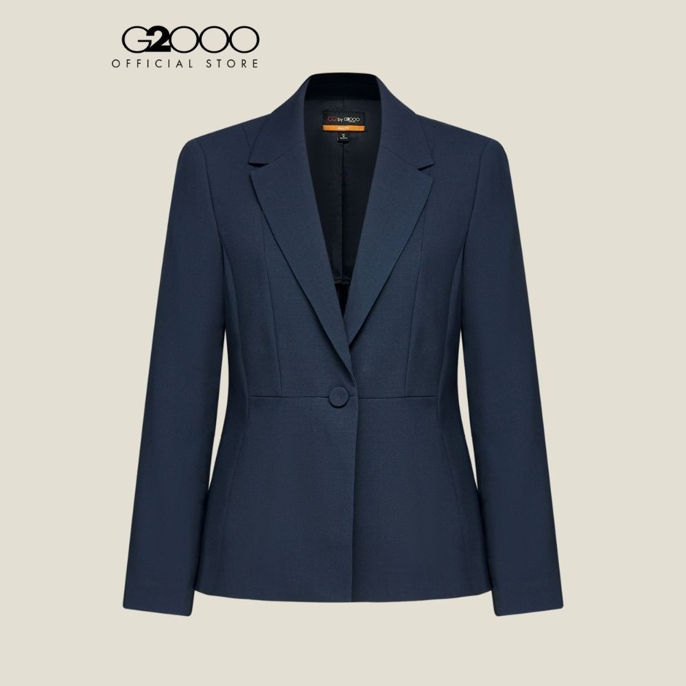 G2000 เสื้อสูทสำหรับผู้หญิง Easy Fit ทรง Easy Fit รุ่น 5121127479 สีกรมท่า
