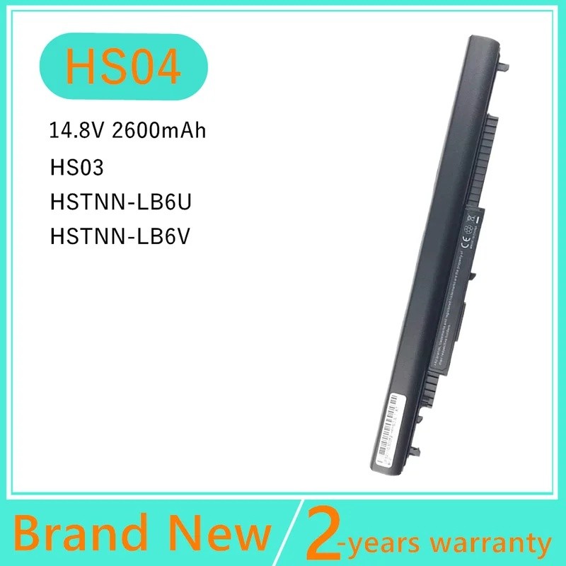 แบตเตอรี่แล็ปท็อปใหม่สําหรับ HP Notebook 14 14g 15 15g Series 807612-42 807956-001 HS03 HS04 807612-