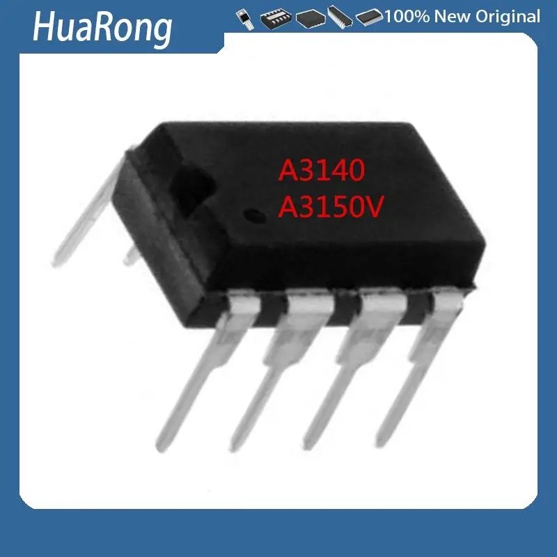 10 ชิ้น/แบทช์ A3140 A3150V HCPL-3140 HCPL-3150 DIP8