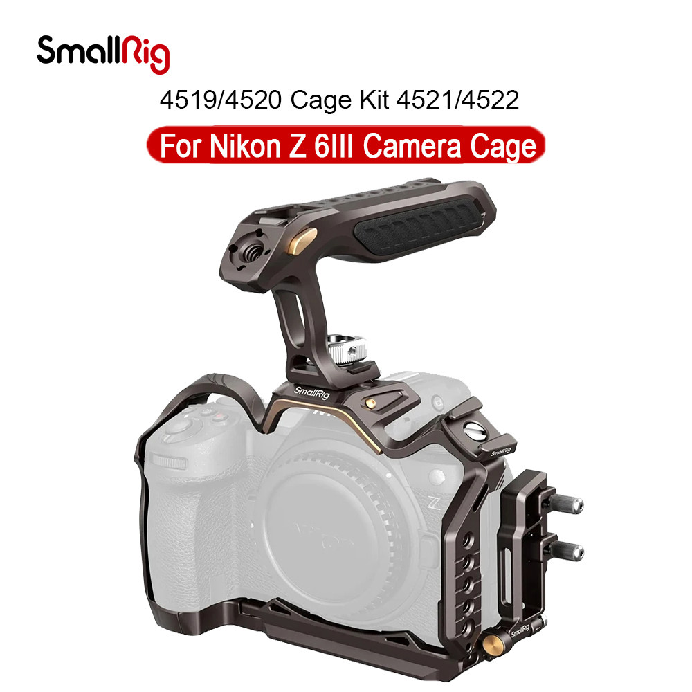 SmallRig 4524 ชุดกรง Night Eagle Cage L-Bracket พร้อม MB-N14 แนวตั้ง Grip สําหรับ Nikon Z6 III ชุดกล