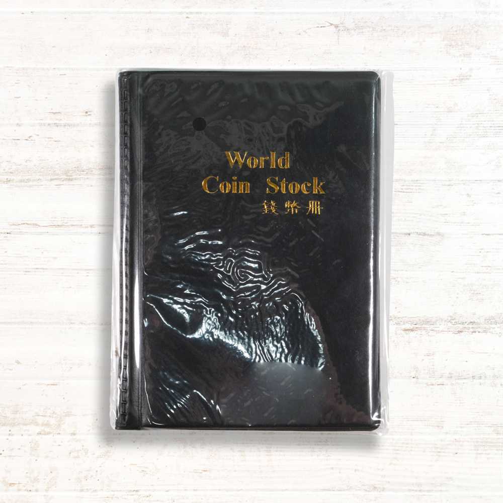 TASTYSTTR World Coin Stock 120 Slot Coin Collection Album Wallet