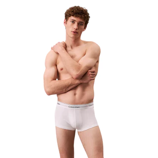 CALVIN KLEIN กางเกงในผู้ชายแพ็ค 3 ชิ้น Icon Cotton Stretch ทรง Trunk รุ่น NB4392 MP1 - สี MultiColor