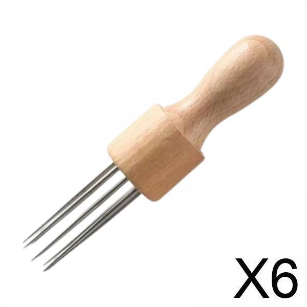 [Szgqmyyx2] Sausage Pricker Pricker Tool for Sausage Skins Home Sausage 6 ชิ้น