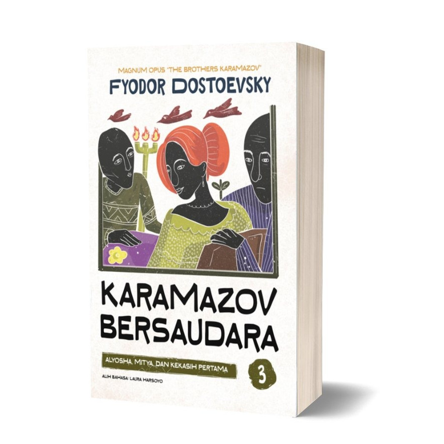 Karamazov Brothers Book เล่ม 3 (นวนิยาย) - Fyodor Dostoevsky - DIVA Press - หนังสือโลโก้