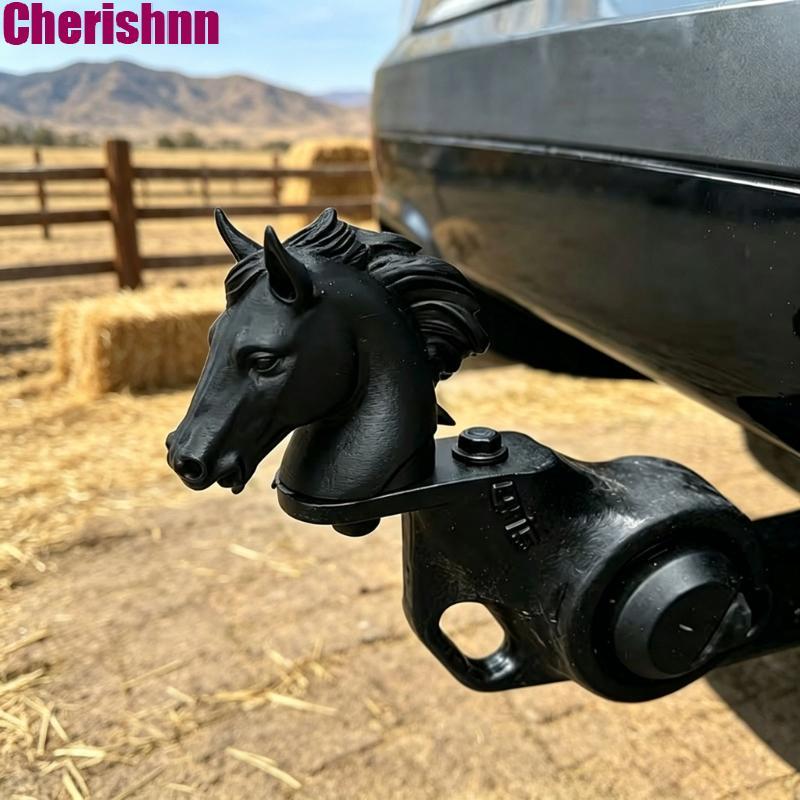 CHERIS Trailer Hitch Cover Universal Trailer Hitch Decorative Cap Weatherproof Guard