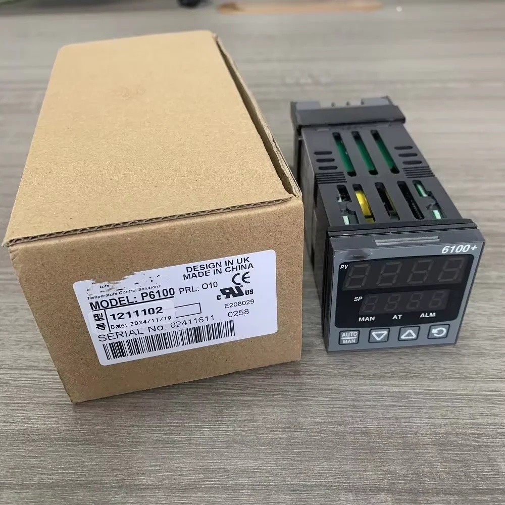 8TLI พร้อมส่ง New stock West P6100 PID Digital Temperature Controller OEM/ODM 1 Output Relay 100-240