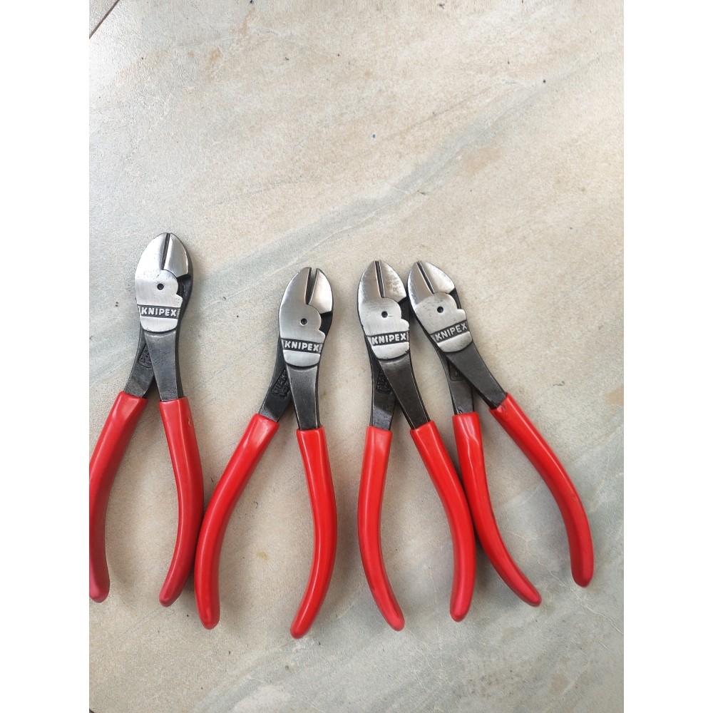 KNIPEX KNIPEX คีมปากเฉียงมือสอง 7401160 คีมลวดนําเข้าจากเยอรมัน