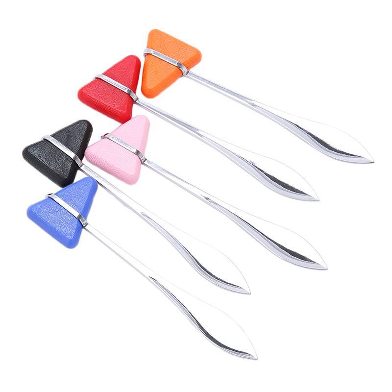 Aosuoas Triangle Percussion Neurlogical Hammer Percussor Diagnostic Reflex Hammer TH.
