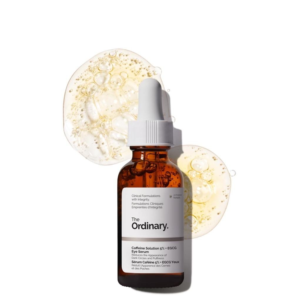 The Ordinary Caffeine Solution 5% + EGCG Eye Serum, Depuffing Eye Serum สําหรับความหมองคล้ําและตายาง