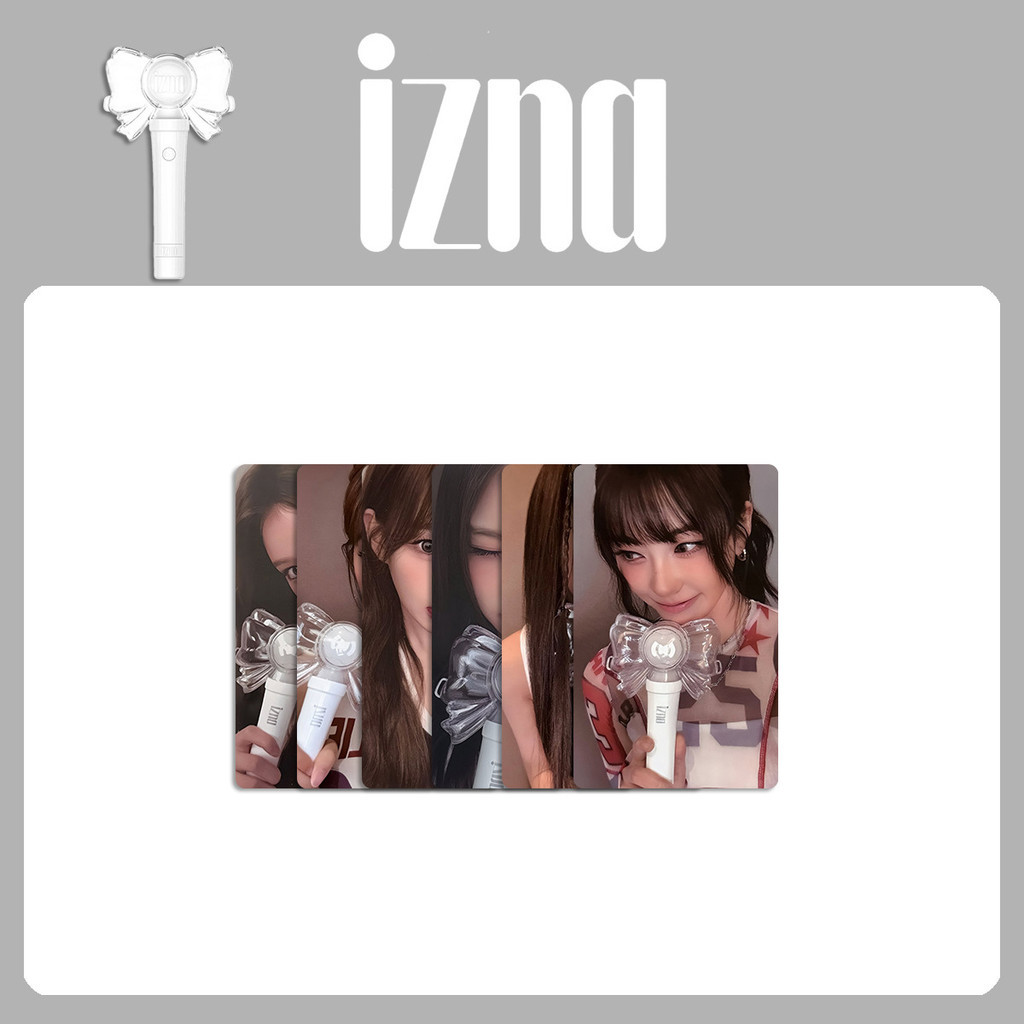Izna Cheer STICK โฟโต้การ์ด Cheer LIGHT photocard LIGHT STICK photocard