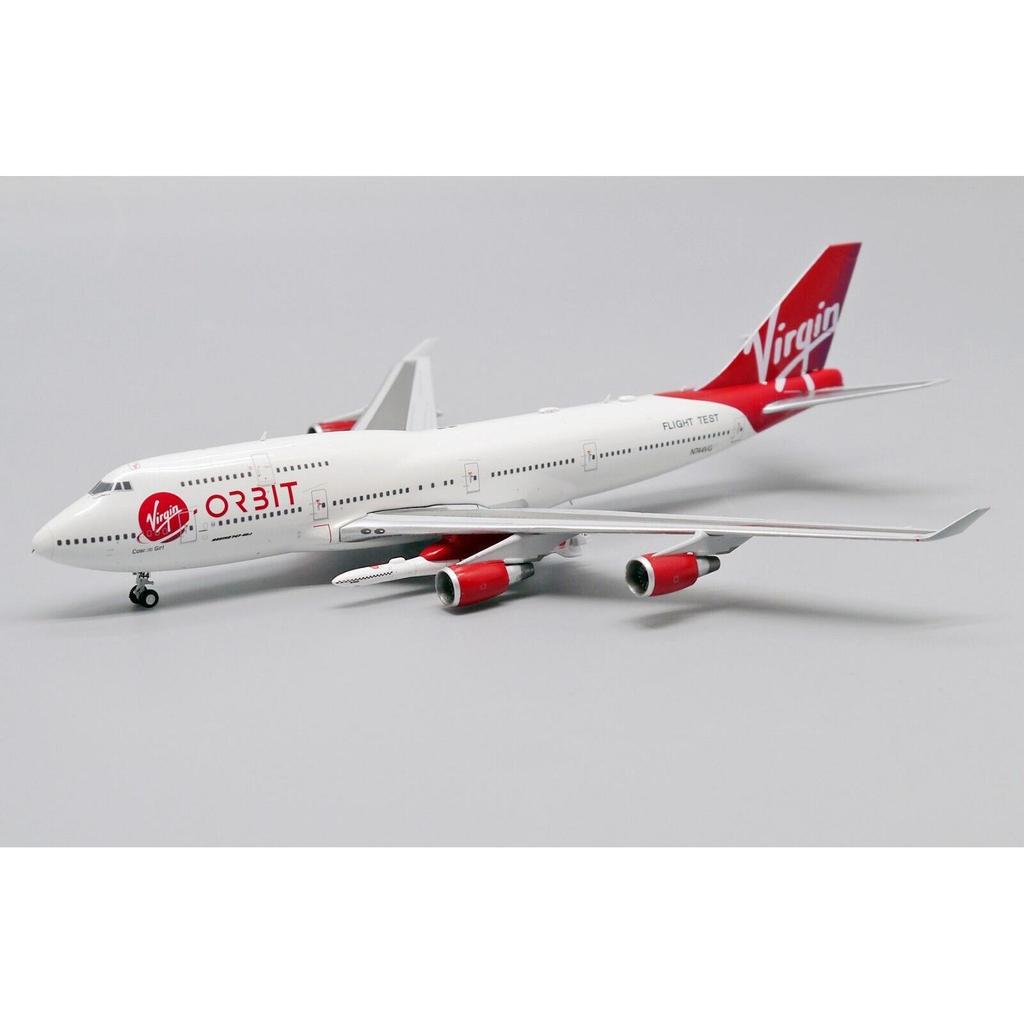 JC Wings XX40036 1/400 Virgin Track โบอิ้ง 747-400 พร้อม Rocket N744VG