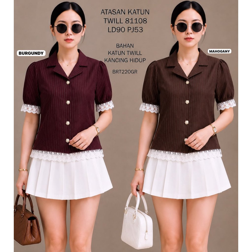 KATUN SO TWILL COTTON TOP 82108 220GRAM IMPORTED CLOTHES