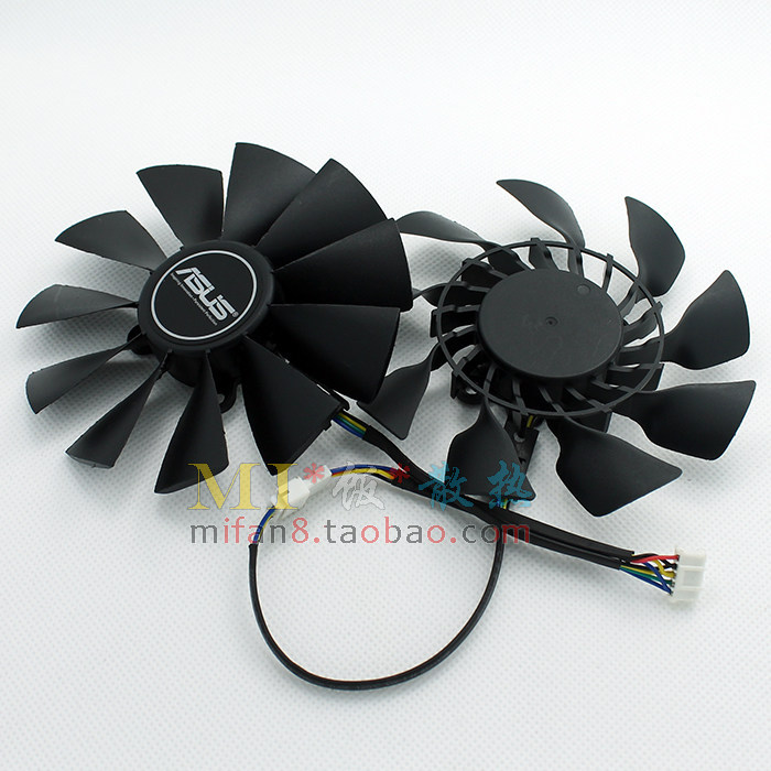 [หม้อน้ําขายร้อน] พัดลมการ์ดกราฟิก Asus Paladin GTX780 GTX780TI R9 280X ของแท้ T129215เป็น