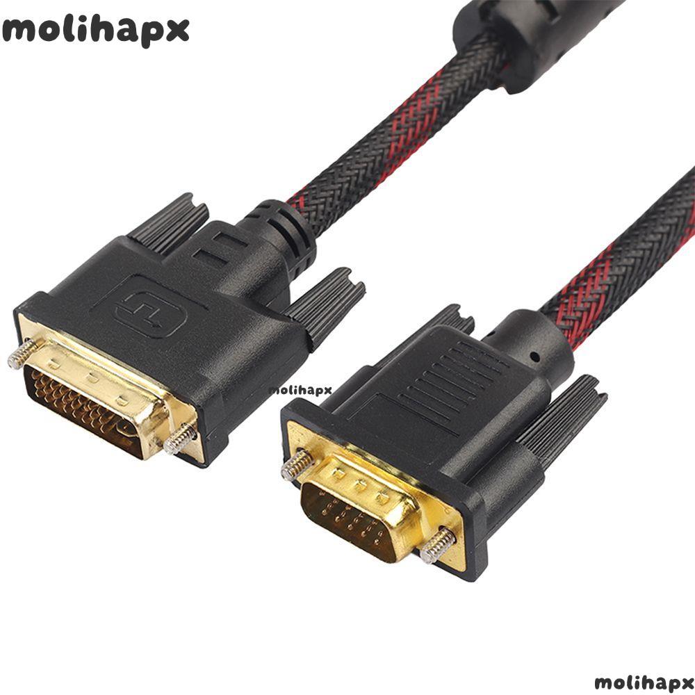 MOLIH Male to Male Monitor Video Line 1080P Bi-Directional