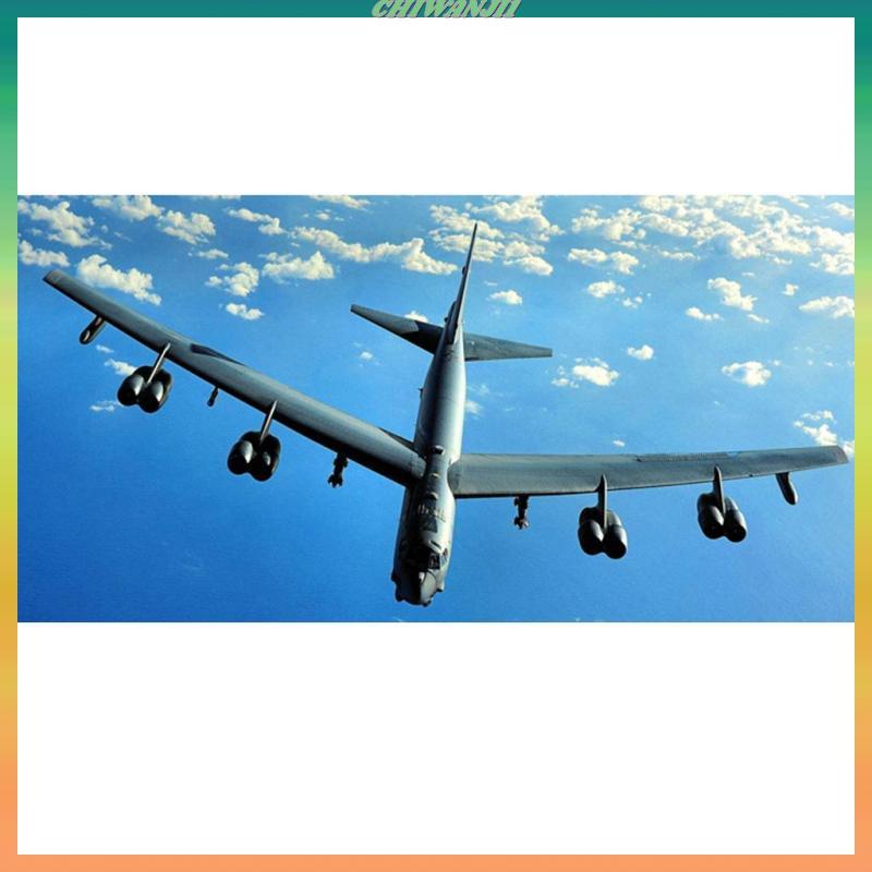 [ Chiwanji1] Diecast Alloy American B-52 Plane Model ของเล่นของสะสม 3D CNC