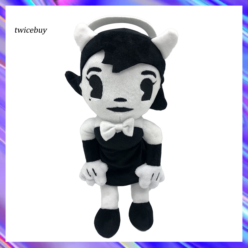 [TY] น่ารัก Bendy the Ink Machine Boris Action Figure ตุ๊กตายัดตุ๊กตาของเล่นเด็ก