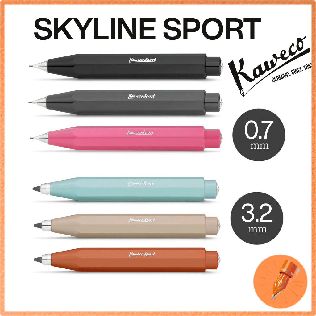 Kaweco SKYLINE SPORT Mechanical Pencil 0.7mm / 3.2mm Various Colors