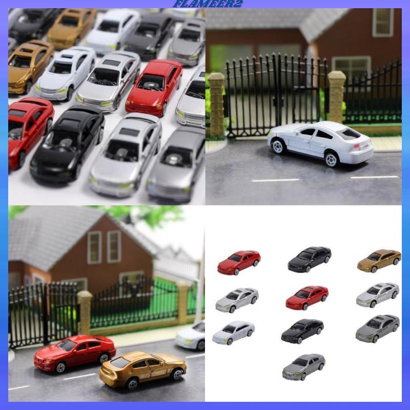 [Flameer2] 10 ชิ้น 1:87 HO Scale Model Cars, HO Scale Model Vehicles, HO Scale Model