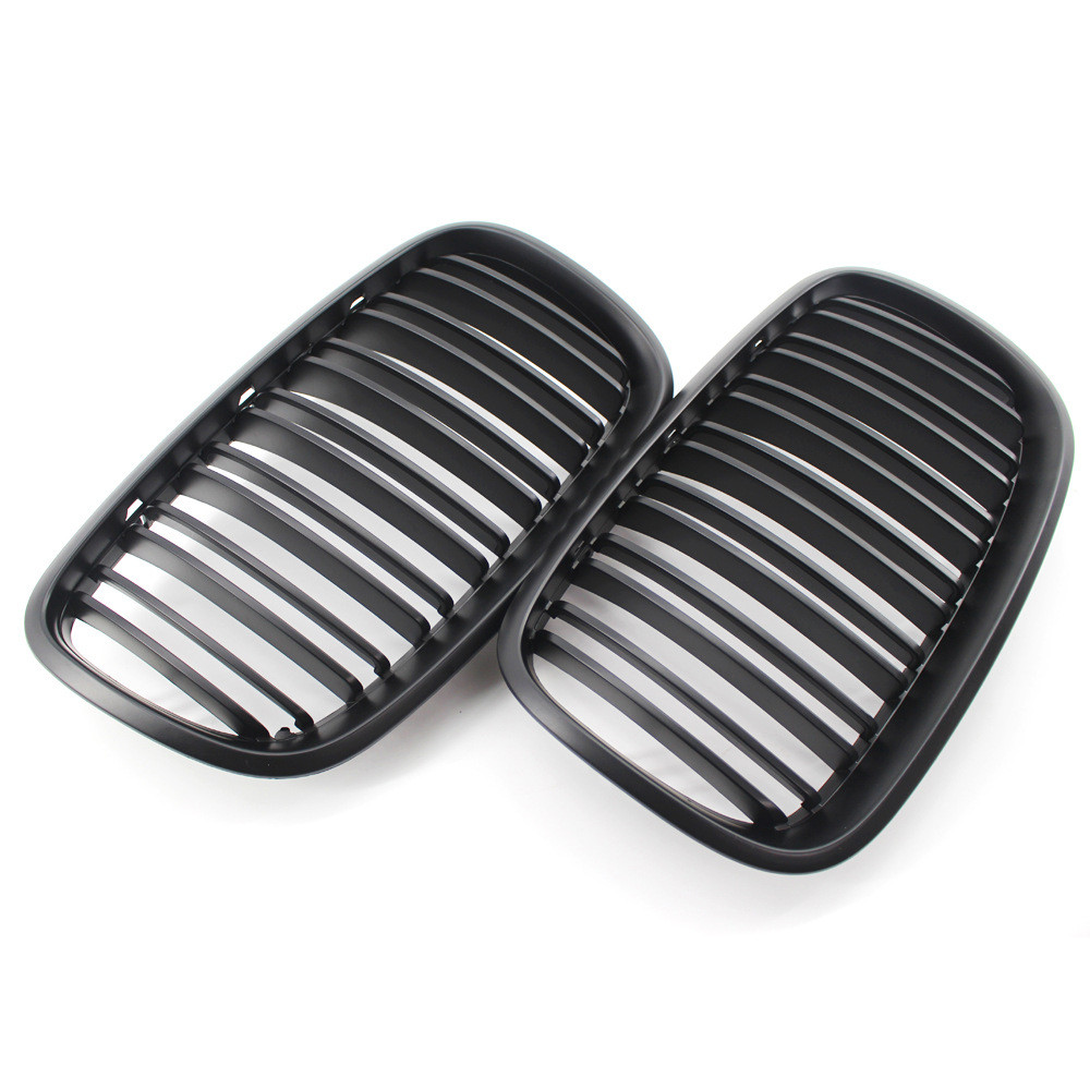 คุณภาพสูง-เหมาะสําหรับ 07-13 BMWBMW/E70 Medium Grid Grid Matte Black Double-Line Medium Grid Grid Gr