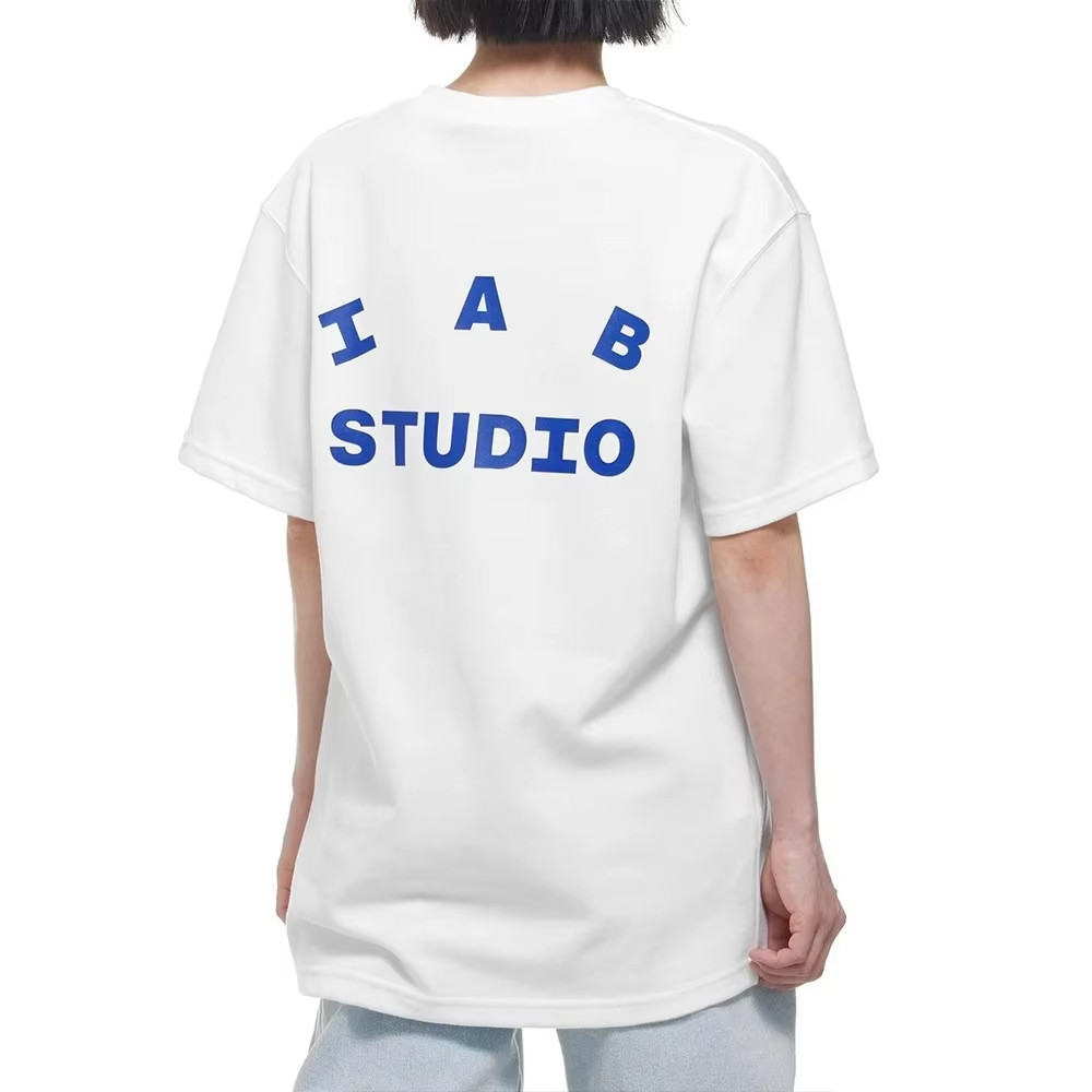2026 IAB Spring/Summer STUDIO Cotton Short-Sleeve T-Shirt Trend Brand - Men's and Women's Kids Match