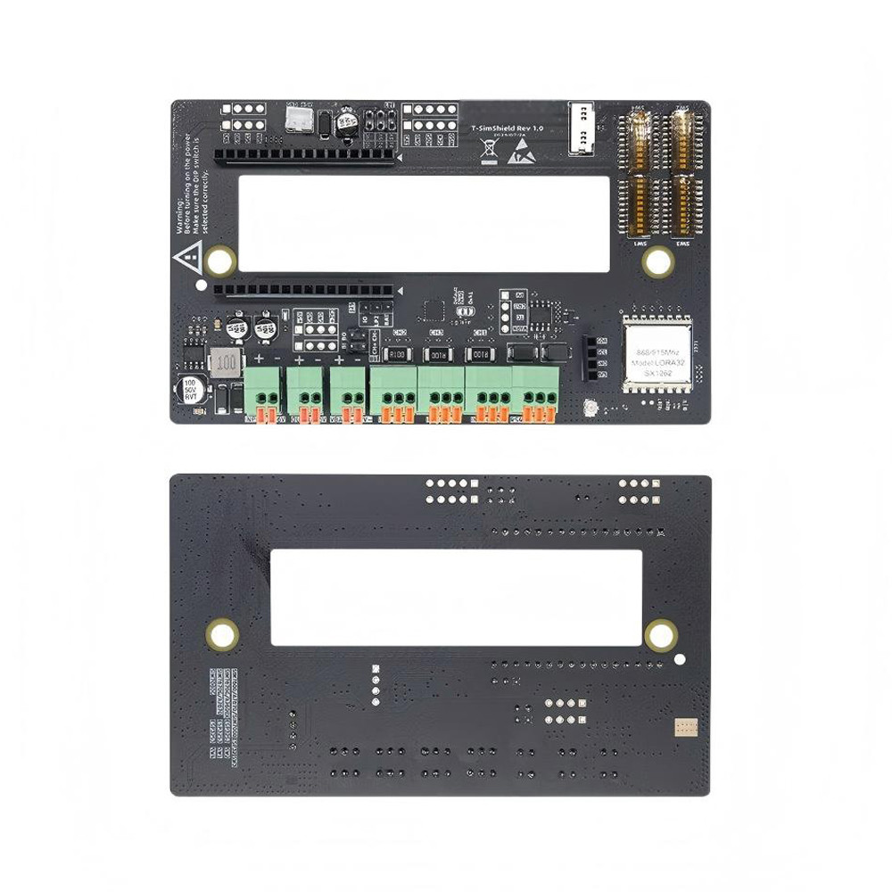 LoRa RS485 การขยายโล่ SX1262 โมดูลสนับสนุน T-SIM7600E G SA-H T-A7670G E SA DIP สวิทช์ IoT ข้อมูล Acq