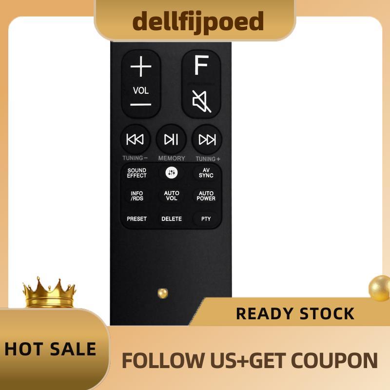 dellfijpoedรีโมทคอนโทรลสีดํารีโมทคอนโทรลพลาสติกสําหรับ Soundbar SK1 SK10 SK10Y SK6 SK6Y SK8 SK8Y SK9