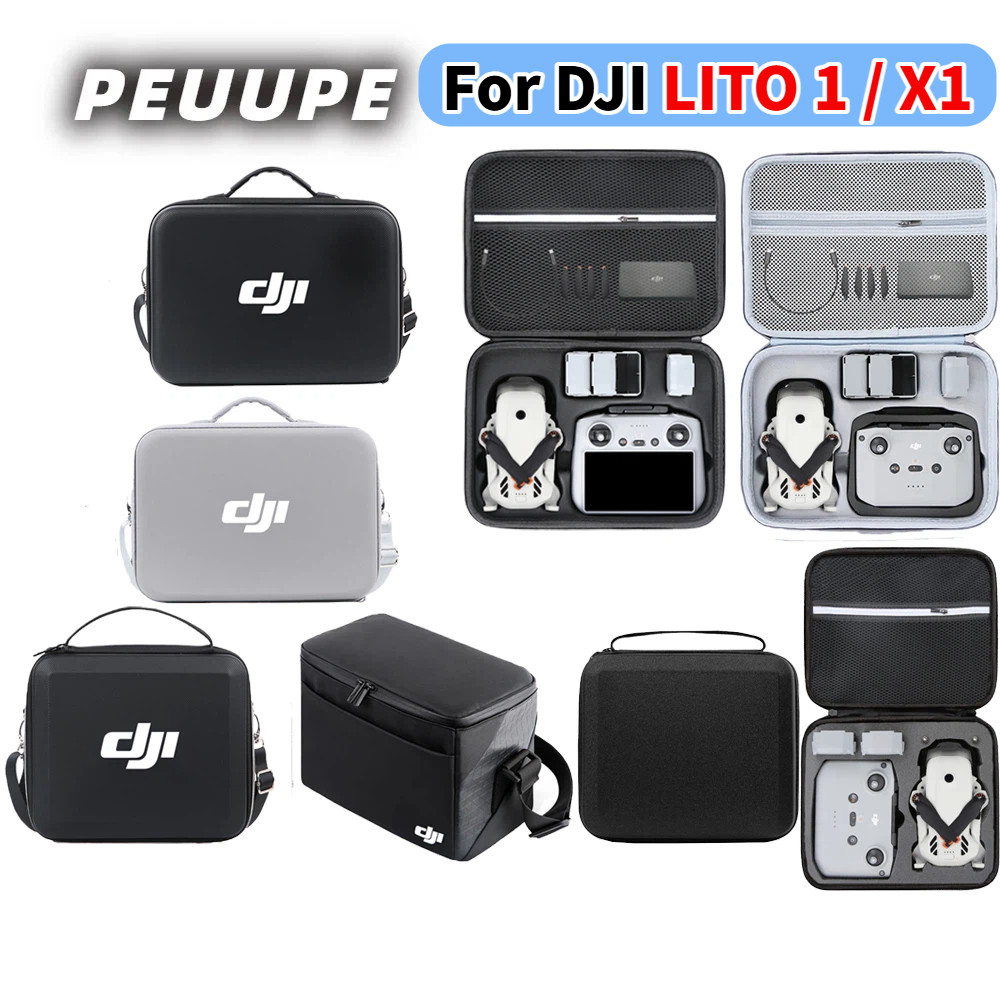 หลายรูปแบบสําหรับ DJI LITO 1/LITO X1 ชุดถุงเก็บกล่องเก็บเข้ากันได้กับ RC2/N3 รีโมทคอนโทรล All-in-One กระเป๋าเดินทางไหล่ Messenger กระเป๋ากระเป๋าเป้สะพายหลังอุปกรณ์ป้องกันกรณี