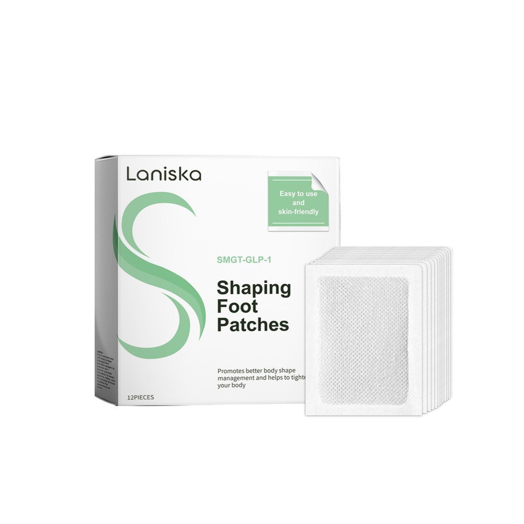 Laniska Body Care Foot Patch Gentle Care ปรับปรุงผิว Day Night Care ผิวโปร่งแสง Vitality K4NM