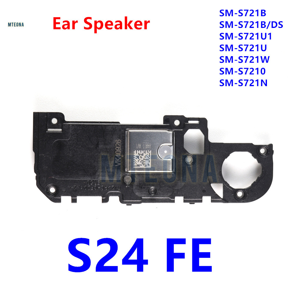 หูลําโพง Earpiece Earspeaker Flex Cable เปลี่ยนสําหรับ Samsung Galaxy S24 FE SM-S721B S721B/DS S721U