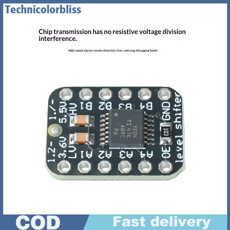 Tcbs TXB0104 Stable 4 ช่อง Bidirectional Logic Level Shifter โมดูลตรวจจับทิศทางอัตโนมัติสําหรับวงจรอ