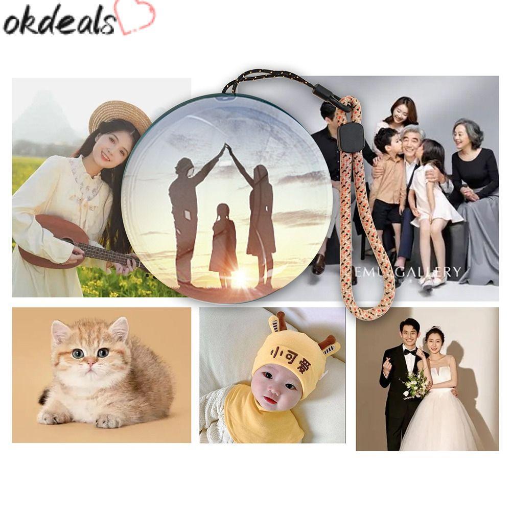 OKDEALS Video Display Ball, Pixel Display Effect Crystal Ball, DIY Electronic Screen Digital Video D