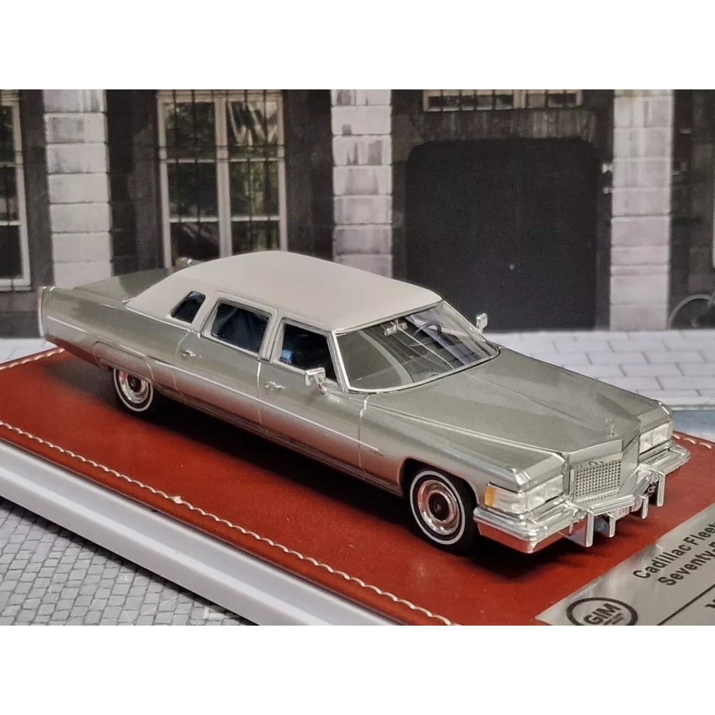 [สต๊อกพร้อม] [ขาย] ไม่หาง่าย Self Acquired ราคาแพง 1/43GIM Cadillac Fleetwood Fleetwood/1976 ไม่ใช่ม