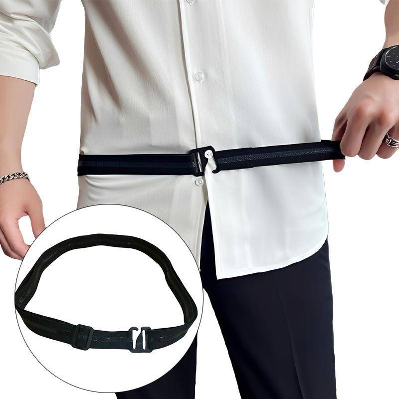 RAM เข็มขัดกันลื่นแบบปรับได้สําหรับเสื้อริ้วรอยและสายรัดที่มองไม่เห็น Unisex OTC