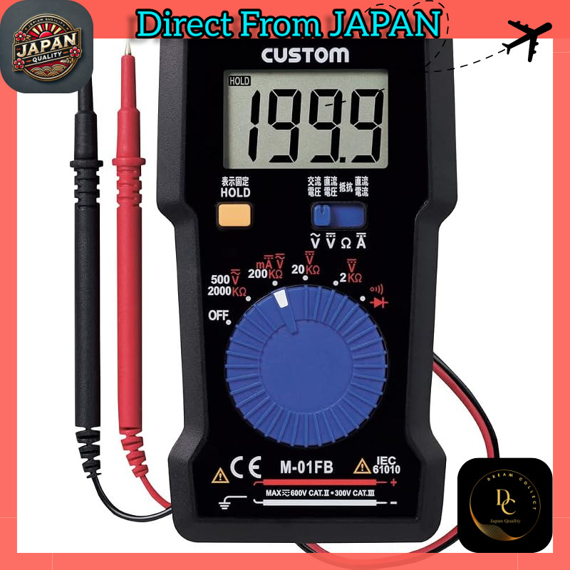 CUSTOM Compact Digital Multimeter (M-01FB / M-02FB)