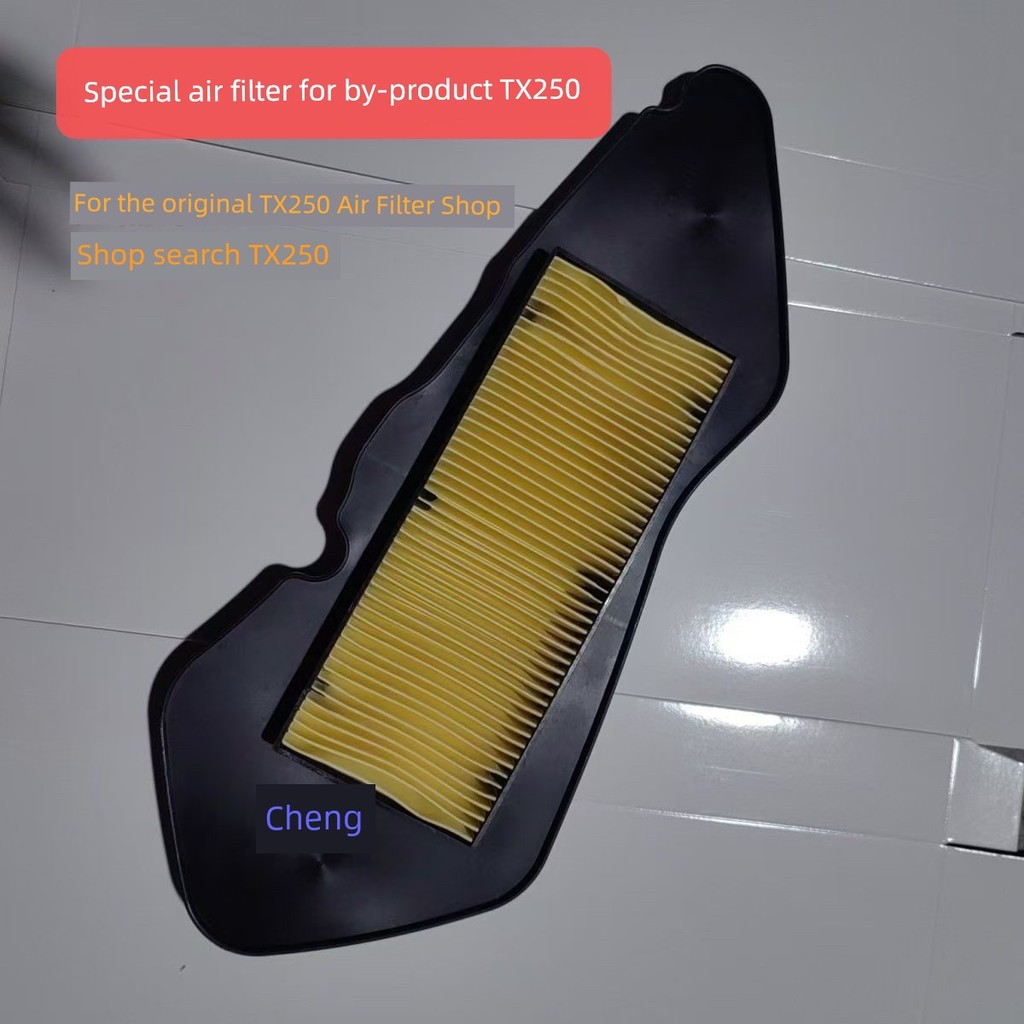 เหมาะสําหรับรถจักรยานยนต์ Skyhawk TX250 Air Filter Care Parts Deputy Factory Filter Parts Original F