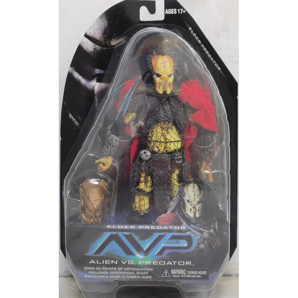 Alien Wars Predator AVP Red Robe Elder Predator Predator รุ่นเคลื่อนย้ายได้