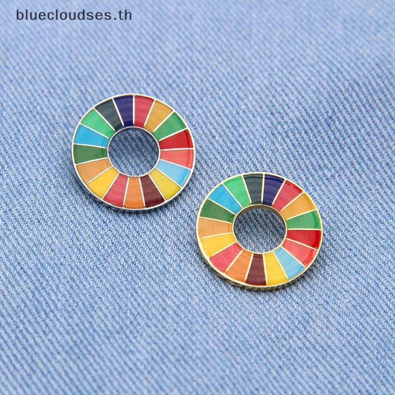 Enamal 17 สี Sustainable Development Goals เข็มกลัด United Nations SDGs Pin