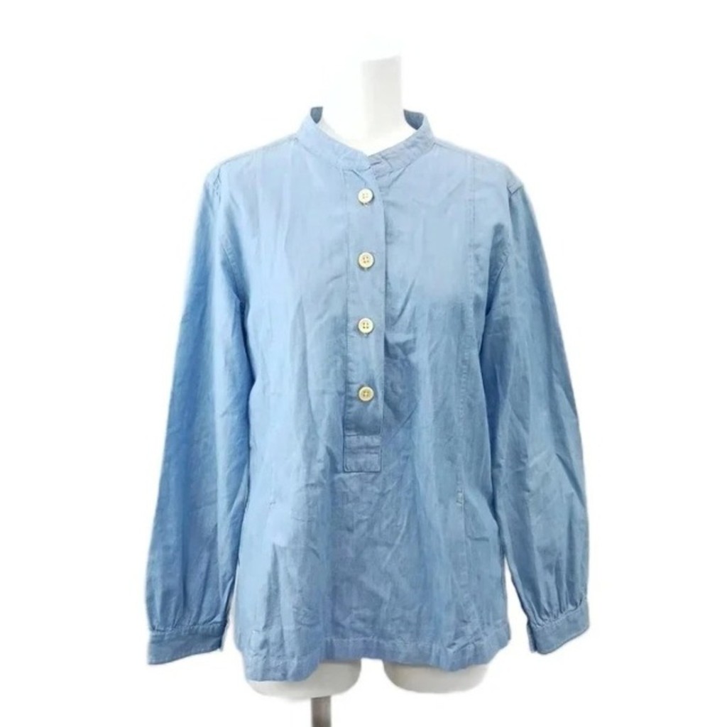 MHL. Shirt blue Light Long sleeves Direct from Japan Secondhand