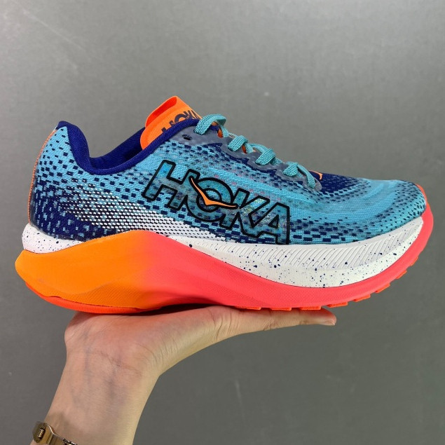 Hoka Mach X รองเท้ากีฬาผู้ชายและผู้หญิง Hoka Clifton 9 รองเท้าวิ่ง
