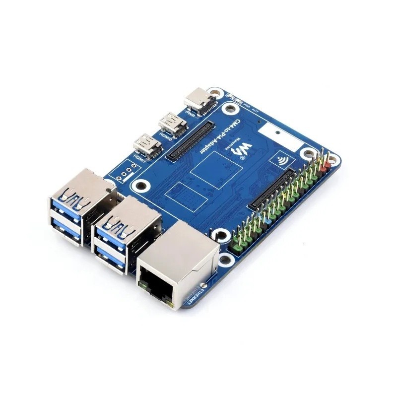 อะแดปเตอร์แปลง Waveshare CM4 เป็น Pi 4B สําหรับน้ํายาทดแทน Raspberry Pi 4B