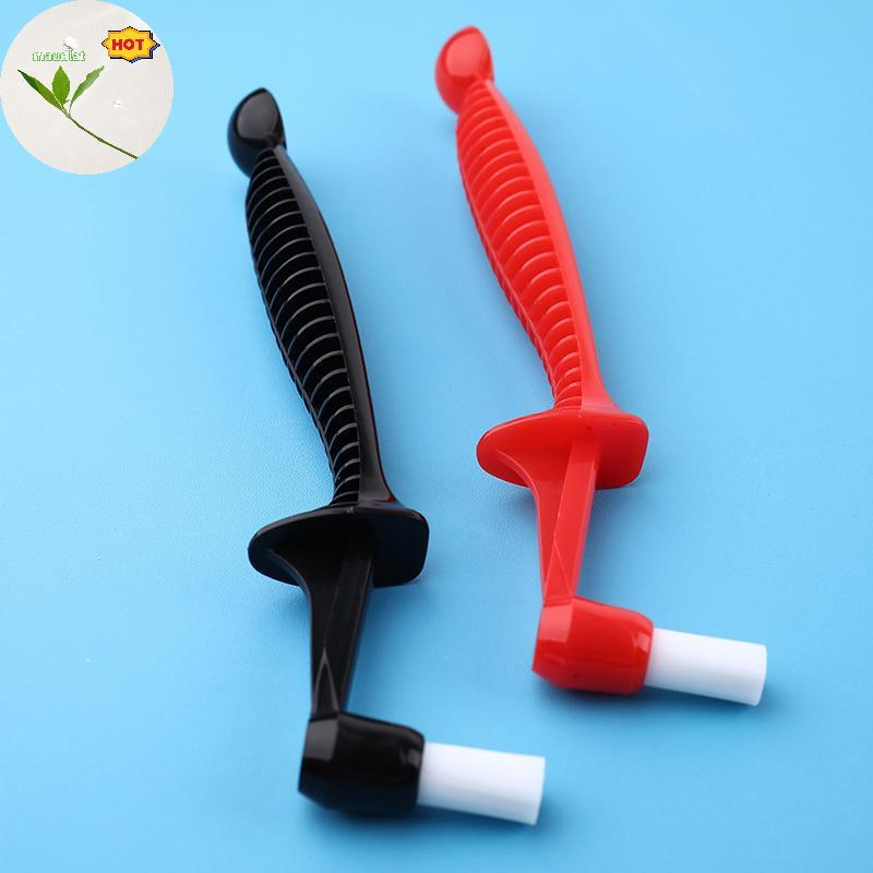 Mud 1PC Coffee Brush Espresso Coffee Machine แปรงทําความสะอาดด้ามยาวแบบบูรณาการ Two-In-One พร้อมช้อน