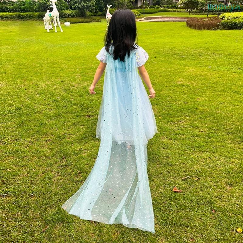 Mya Girl Princess Cape Cloak Costume Princess Robe สําหรับเด็กวัยหัดเดินสาวเจ้าหญิงเสื้อคลุม