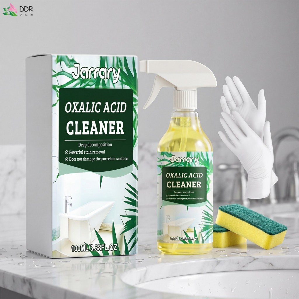 Oxalic Acid Cleaner 100ml น้ํายาขจัดสนิม Limescale สําหรับห้องครัวห้องน้ํากระเบื้องสแตนเลส