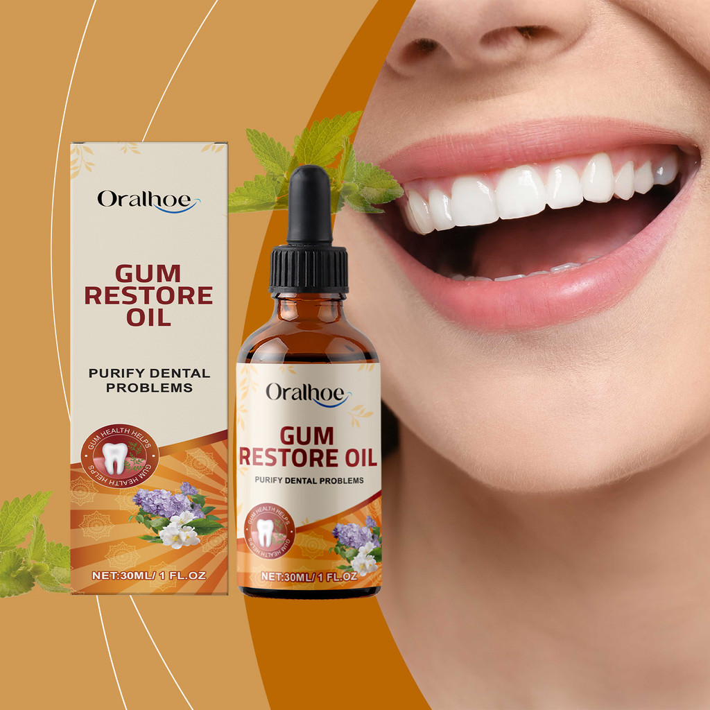 ORALOUE Herbal Gum Care Solution ทําความสะอาดคราบหินปูนอย่างอ่อนโยนบรรเทา Discomfort Care Tooth Care