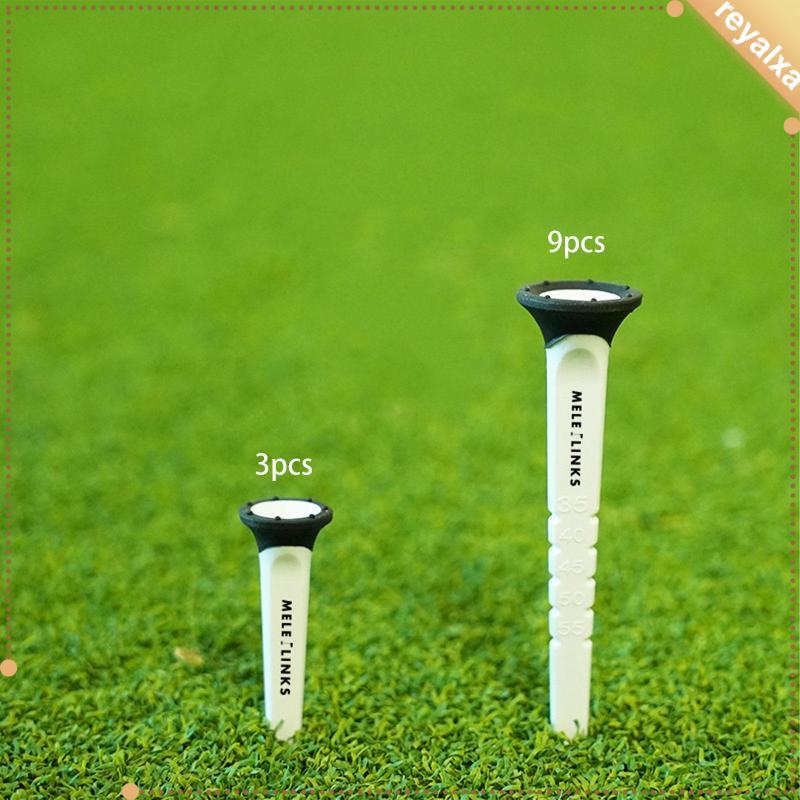 [Reyalxa] 12 ชิ้น Golf Tee Golf Mat Tees Stable Party Favor Golf Ball Tees Golf Ball Holder สําหรับข