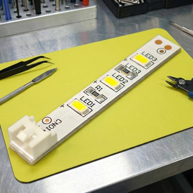 12V DA41 00519R ตู้เย็นไฟ LED เปลี่ยนโคมไฟบอร์ดประหยัดสําหรับตู้เย็นภายในไฟบ้าน