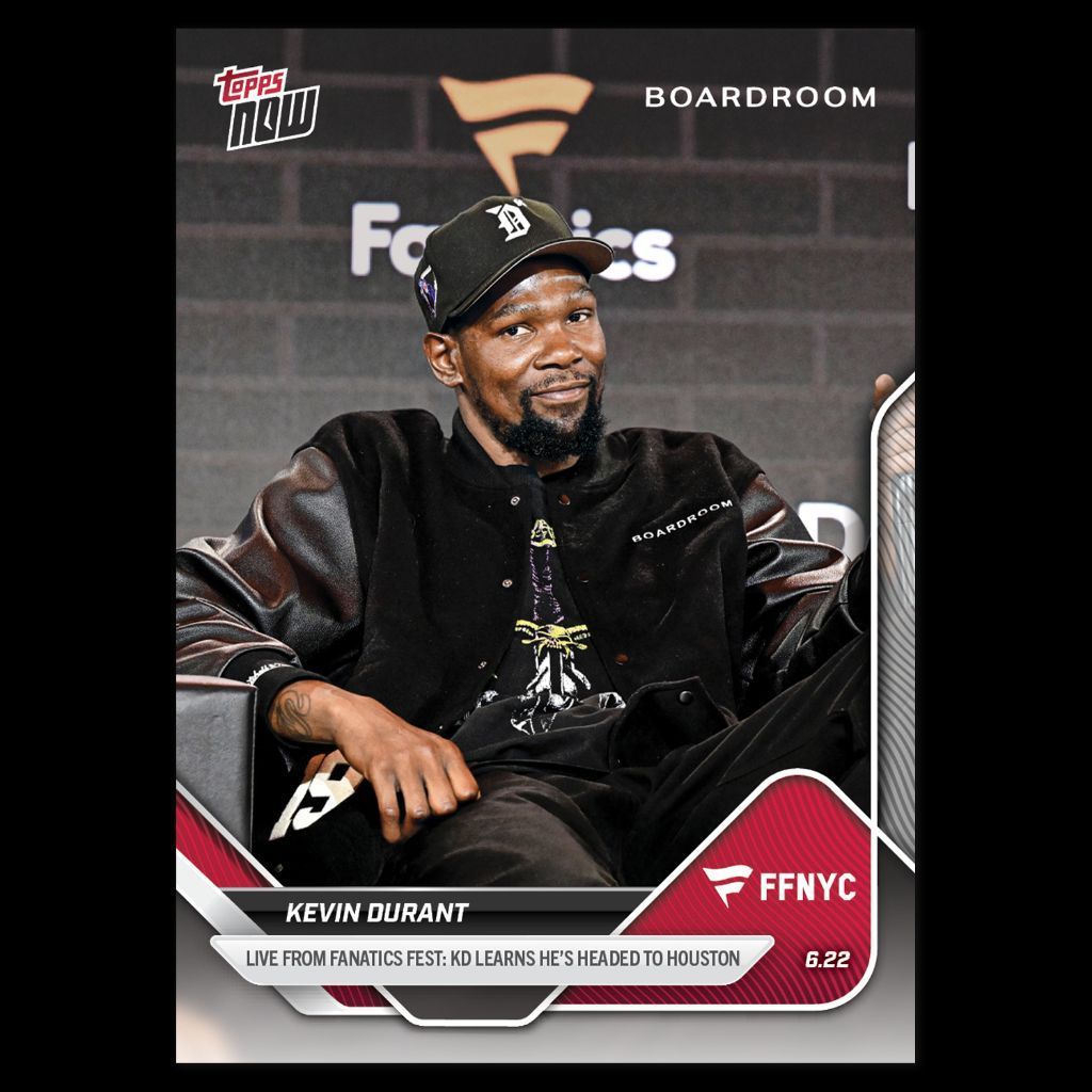Kevin Durant - 2025 Topps NOW Basketball - การ์ด KDFF
