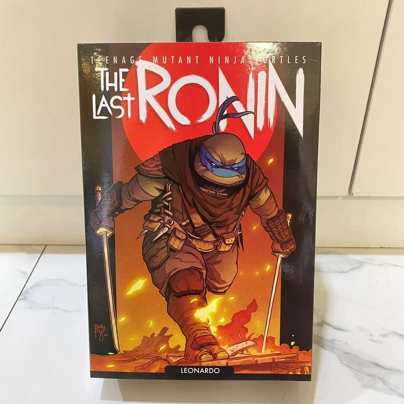 ของแท้ NECA54312 Ninja Turtles The Last Ronin Comic Edition Leonardo ฟิกเกอร์ Leonardo