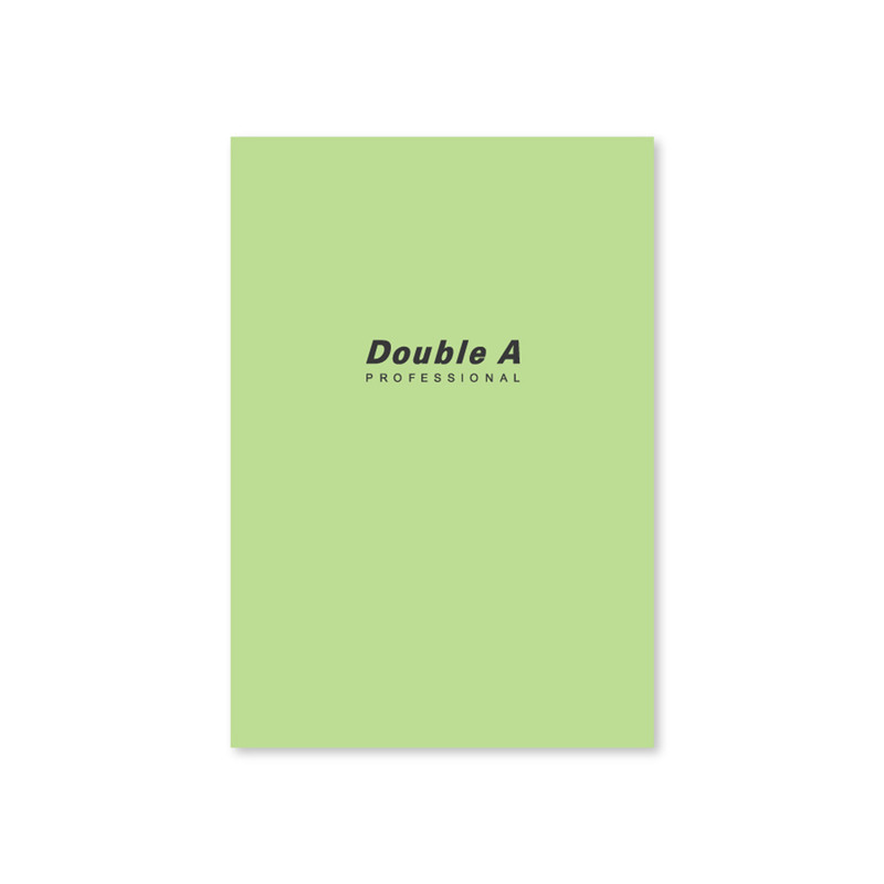 สมุดปกอ่อน B5 70g. 26แผ่น เขียว Double A Professional